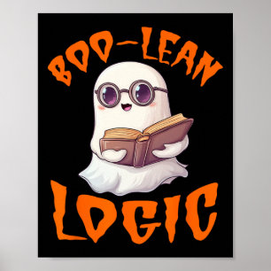 Poster Professeur de mathématiques Halloween Comstume d'a
