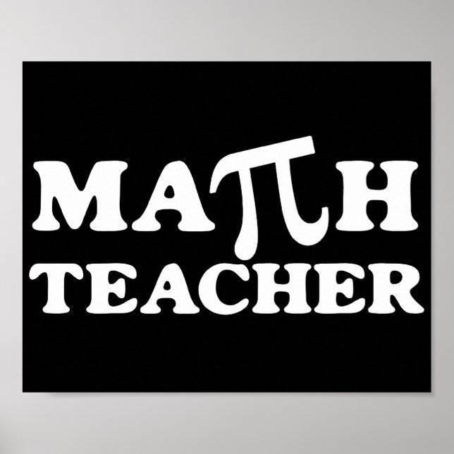 Poster Professeur de mathématiques PI (Devant)