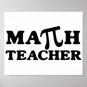 Poster Professeur de mathématiques PI