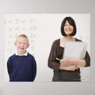 Poster professeur et élève