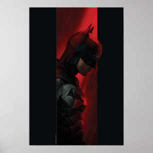 Poster Profil Batman Red Bar