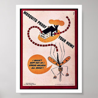 Poster Profiler les moustiques chez vous