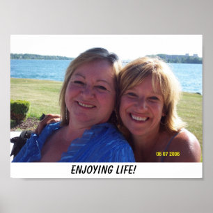 Poster Profitez de la vie !