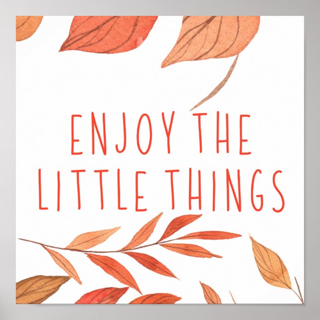 Poster Profitez De L'Affiche Du Bon thanksgiving Little T (Devant)