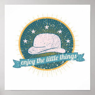 Poster Profitez des petites choses
