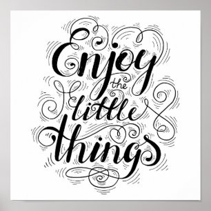 Poster Profitez Des Petites Choses 1