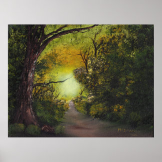 Poster Profonde Dans La Forêt