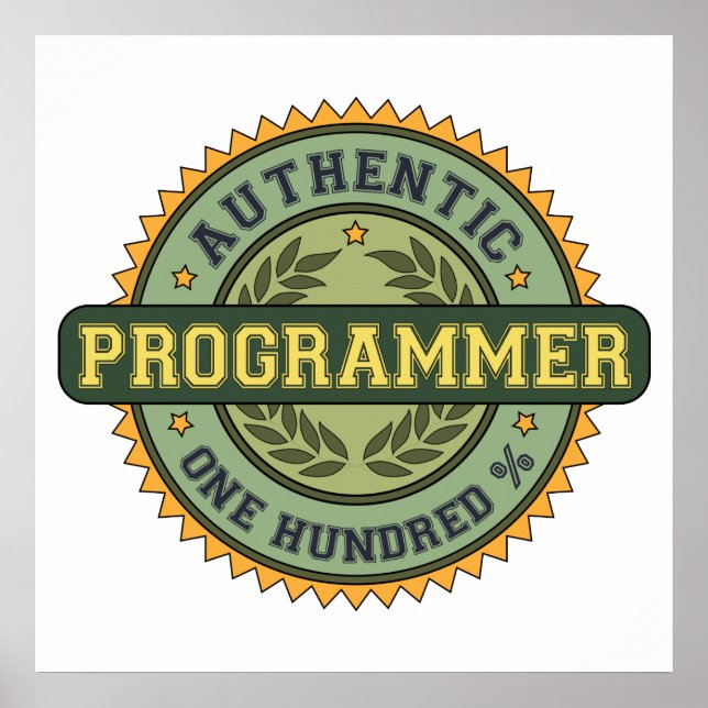 Poster Programmateur authentique (Devant)