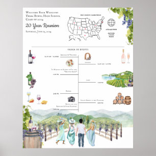 Poster Programme de Réunion de Bienvenue