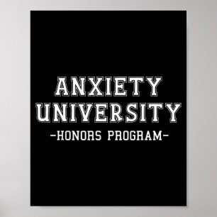 Poster Programme d'honneurs universitaires d'anxiété
