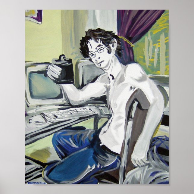 Poster Programmeur informatique (Devant)