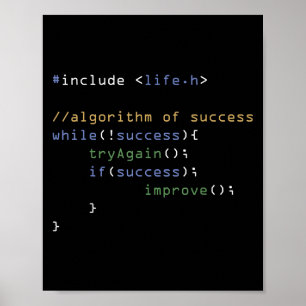 Poster Programmeurs Informatique Mème Coding Humour