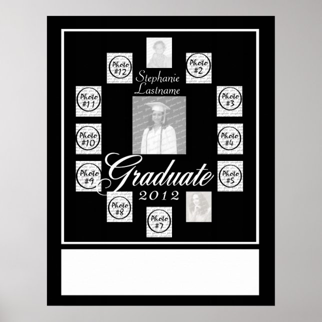 Poster Progression de la graduation Garde photo (Devant)