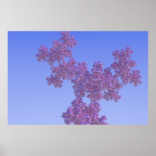 Poster Progression du couple fractal 5 (Devant)