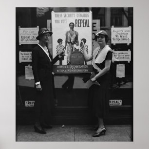 POSTER PROHIBITION REPEAL 1932