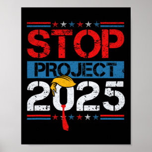 Poster Projet Trump 2025 - Projet anti-Trump 1