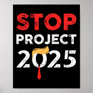 Poster Projet Trump 2025 - Projet anti-Trump 2