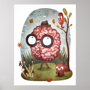 Poster Promenade de cerveau