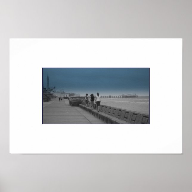 Poster Promenade de Mur de Mer (Devant)