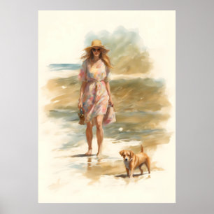 Poster Promenade d'été