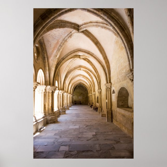 Poster Promenade du Cloître de la Cathédrale Ancienne (Devant)