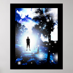 Poster Promenade isolée