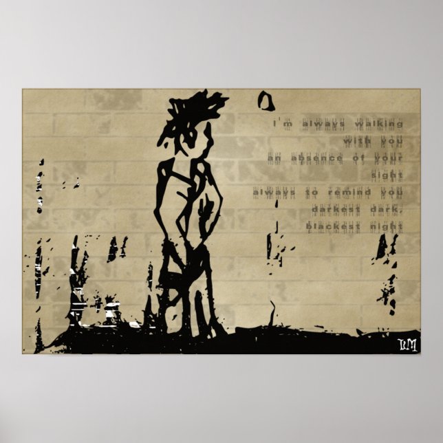 Poster Promenade ombragée (Devant)