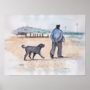 Poster promener le chien - 07