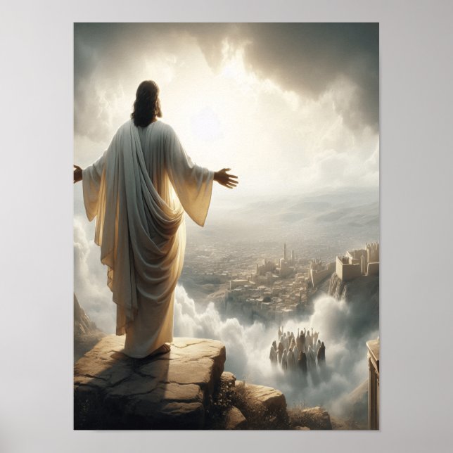 Poster Promesse accomplie par la porte du ciel (Devant)