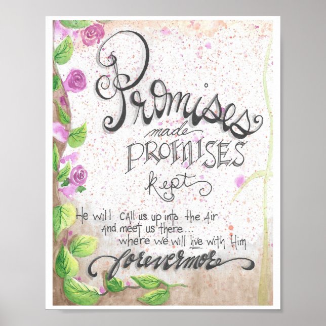 Poster Promesses (Devant)