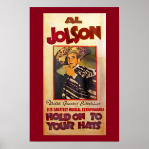 Poster Promo du théâtre Al Jolson