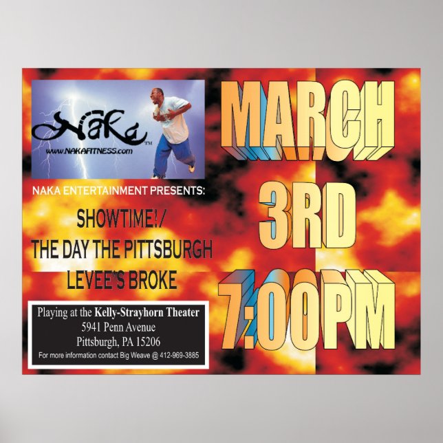 Poster Promo Naka showtime 2 (Devant)