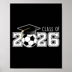 Poster Promotion 2026 Terminale 2026 Football Lycée Diplô