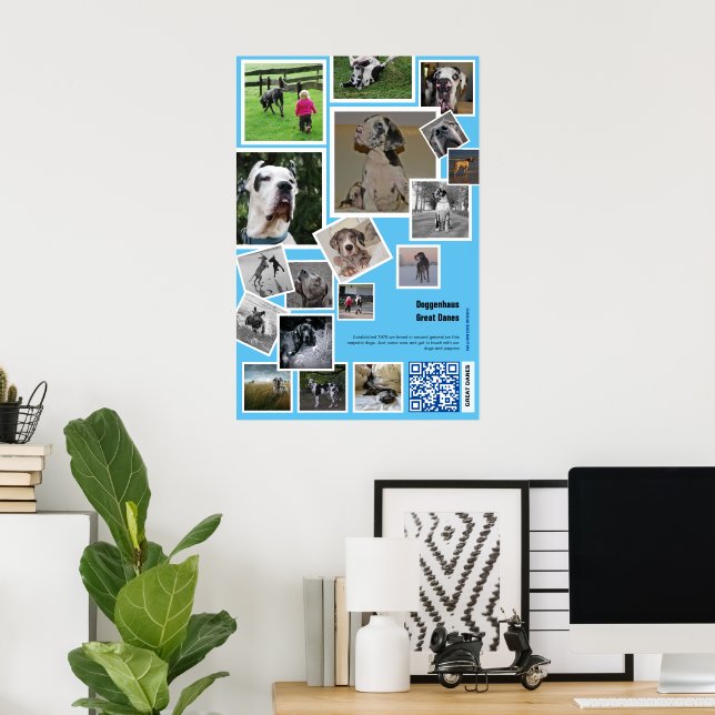 Poster Promotion Énorme sur les Chenils (Bureau à domicile)