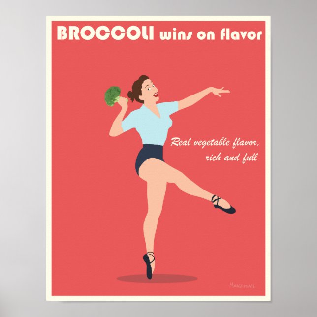 Poster promotionnel Broccoli - 11x14 (Devant)