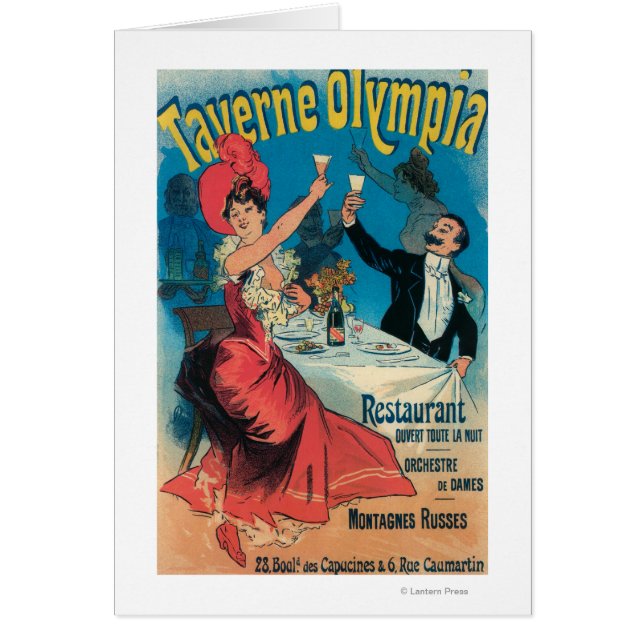 Poster promotionnel de Taverne Olympia (Devant)