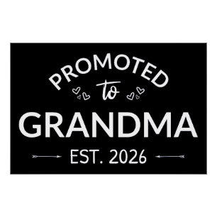 Poster Promu À Grand-Mère Est. 2026 II