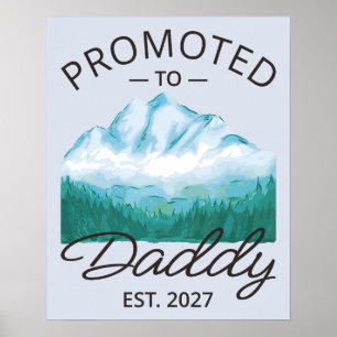 Poster Promu Papa Estimé 2027 Annonce Nouveau Papa VI