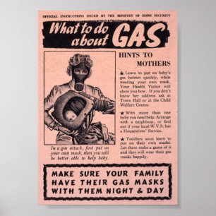 Poster Propagande 2ÈME GUERRE MONDIALE vintage