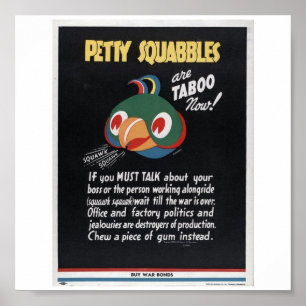 Poster Propagande de la Première Guerre mondiale