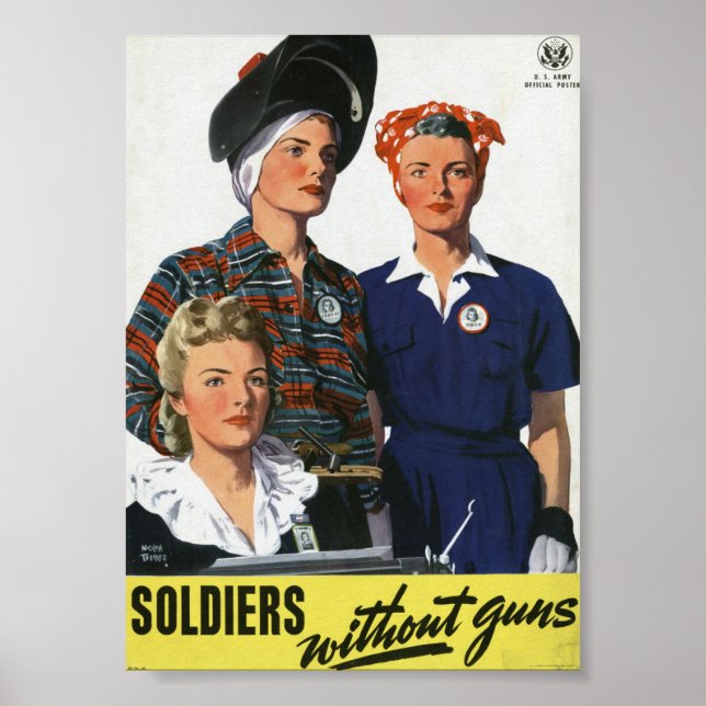 Poster propagande de l'ère de la guerre (Devant)