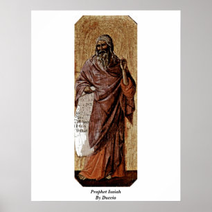 Poster Prophète Isaïe Par Duccio