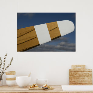 Poster Propulseur en bois