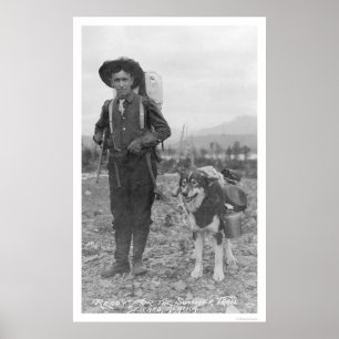 Poster Prospector Dog Seward, Alaska 1904