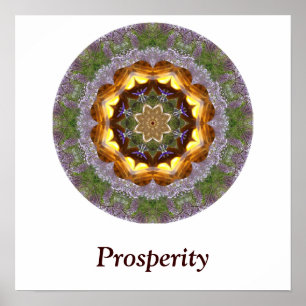 Poster Prosperity Mandala