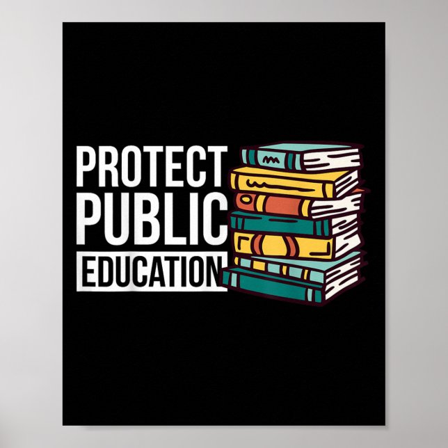 Poster Protect Public Education  (Devant)