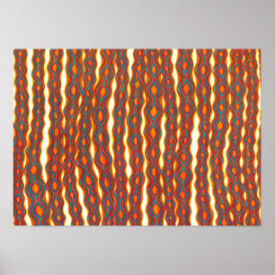 Poster Protecteur de rêve métallique lourd talismanique