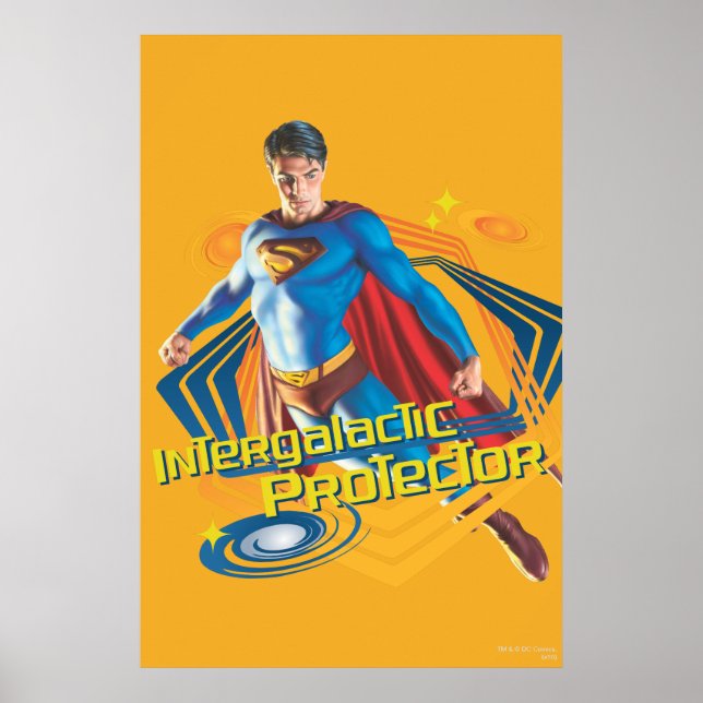 Poster Protecteur intergalactique Superman (Devant)
