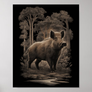 Poster Protection de l'environnement Climat Action Sauvag
