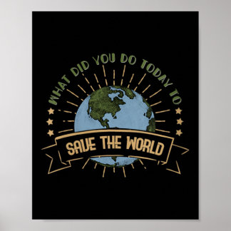 Poster Protection De l'environnement des femmes - Changem